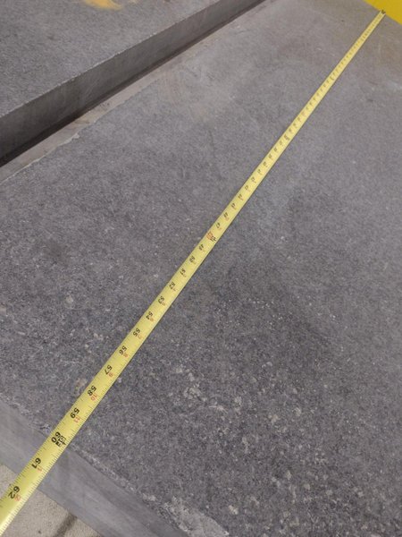 60&quot; x 120&quot; x 16&quot; GRAY GRANITE SURFACE LAYOUT PLATE INSPECTION TABLE: STOCK 21087