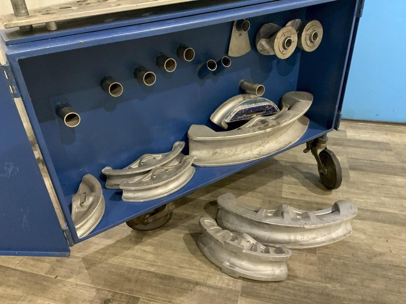 1" TO 4" ENERPAC AIR OVER HYDRAULIC TUBE BENDER WITH DIES: STOCK #80832