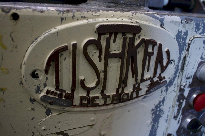 18 TON TISHKEN HIGH SPEED CUTOFF PRESS: STOCK #75075