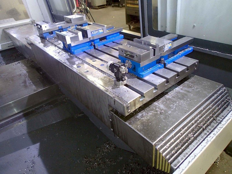 Haas VF-4SS 5-Axis VMC, 2020- TR200Y Trunnion Rotary Table, TSC, Probing, HSM, TCPC &amp; DWO