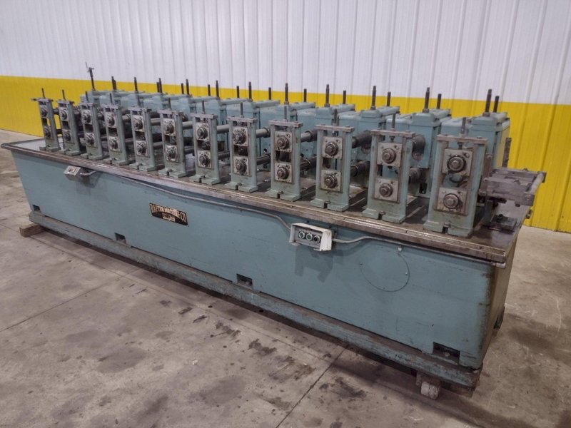 12 STAND X 2&quot; ARBOR X 14&quot; ROLLSPACE RAFTER ROLLFORMER: STOCK #23468