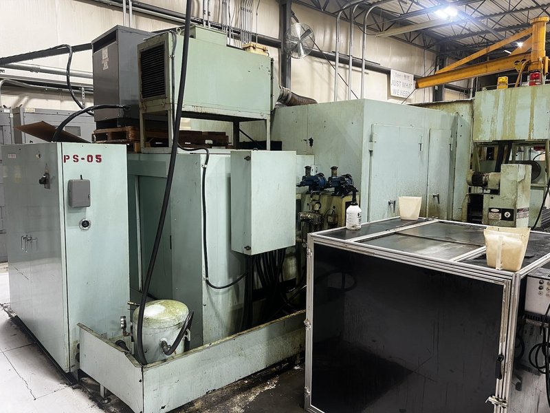 Asahi Okuma Model APF-1513-5 Five Die Progressive Heading Machine