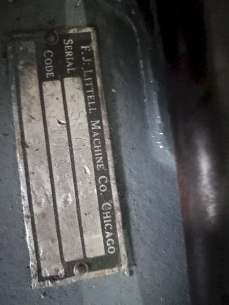 1,000 LB LITTELL NO. 10 CENTERING REEL. STOCK # 1005124.