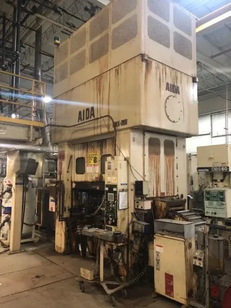 AIDA 330 TON SSDC PRESS, STOCK# 14003J