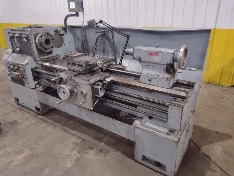 25" x 60" TARNOW TOOLMEX MODEL #TUJ50M ENGINE LATHE 3.5" HOLE : YOBRO #25841