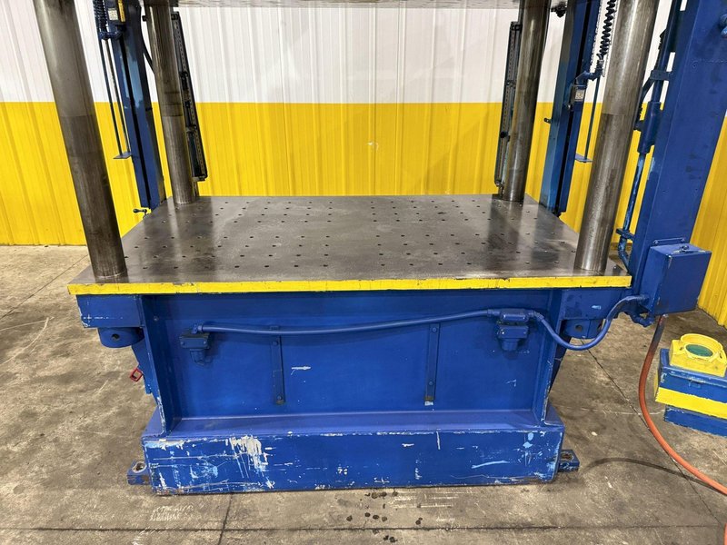 75 TON DAKE MODEL #18-558 HYDRAULIC 4-POST PRESS,  23&quot; STROKE: YOBRO #24094