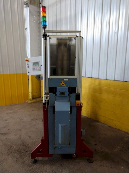 12 TON ROSENBERGER MODEL RU-12-8-DT 3/BLOW SERVO DRIVEN TUBE END FORMER: STOCK #14538