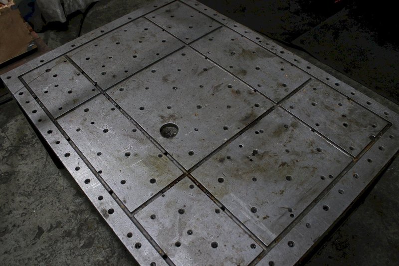 36&quot; X 48&quot; T SLOTTED DRILL TABLE: STOCK 76151