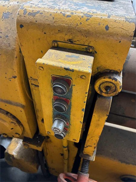 72" X 12 GA WYSONG MODEL #B-671286 POWERED PLATE BENDING ROLL: YOBRO #24998