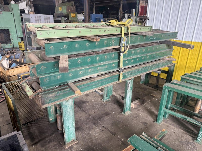 2001 BERCO PT250 TRACK PRESS WITH WTC TRACKMASTER IMPACT WRENCH &amp; CONVEYOR: YOBRO #24374