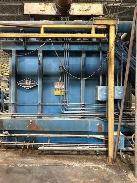 1500° Electric Furnace Company Gas Fired Radial Tube Tilting Cover Heating Furnace