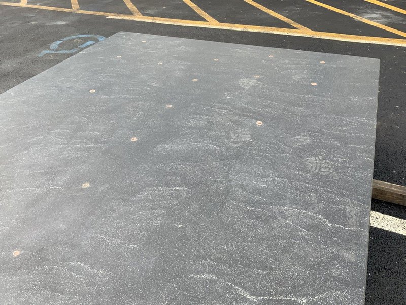 10' X 6' X 18" LAWLEY PRECISION GRANITE SURFACE PLATE: STOCK #80867