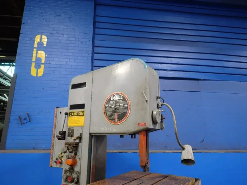 Doall 31" X 24" Vertical Band Saw - 2012-1h3