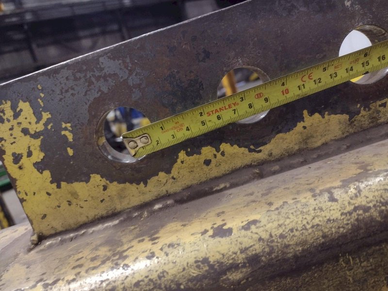 2,000 LB x 42&quot; x 48&quot; NATIONAL IND PALLET LIFTER CRANE ATTACHEMENT: STOCK #22369
