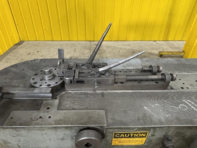 1-1/4&quot; DIACRO MODEL #6 HYDRAULIC POWER PIPE &amp; BAR BENDER: STOCK #23184