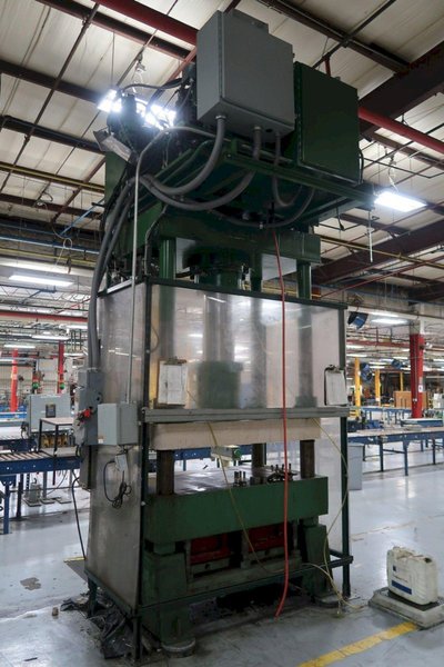 200 TON ROGERS MODEL MD200-4835 CUSHION BED HYDRAULIC PRESS, 24" STROKE: YOBRO #25696
