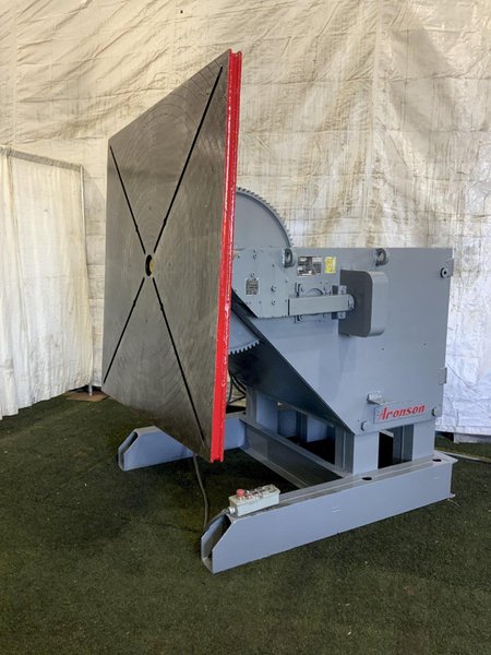 24,000 LBS ARONSON MODEL HD240B HEAVY-DUTY WELDING POSITIONER: STOCK #81048