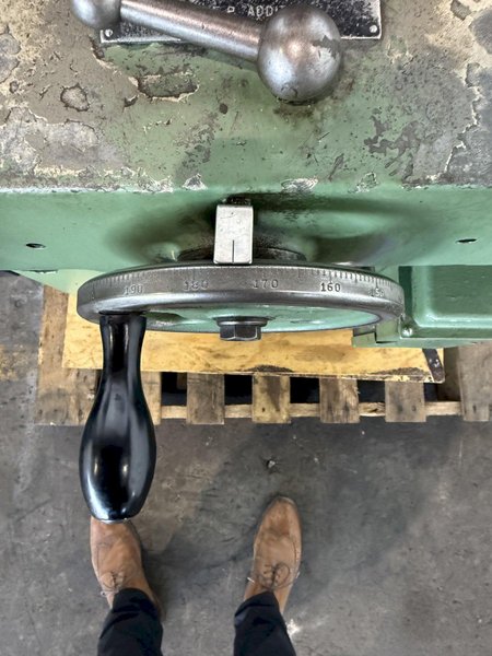 6" X 12" NORTON SURFACE GRINDER. STOCK # 0340125