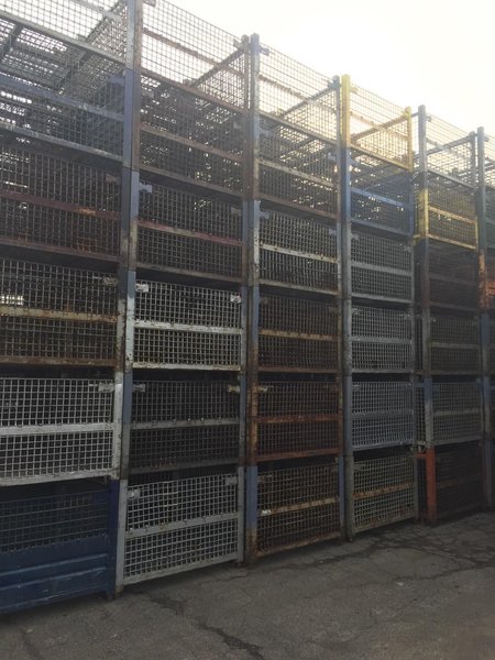 53" x 48" x 38" WIRE BASKETS / BIN / HOPPER STOCK# 2030