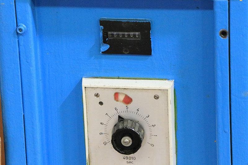 ARYMA HIGH PERFORMANCE AUTOMATIC CIRCLE SHEAR KS3-800,1979