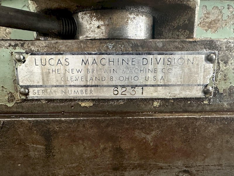 60&quot; LUCAS AIR LIFT ROTARY POSITIONING TABLE. STOCK #0314122