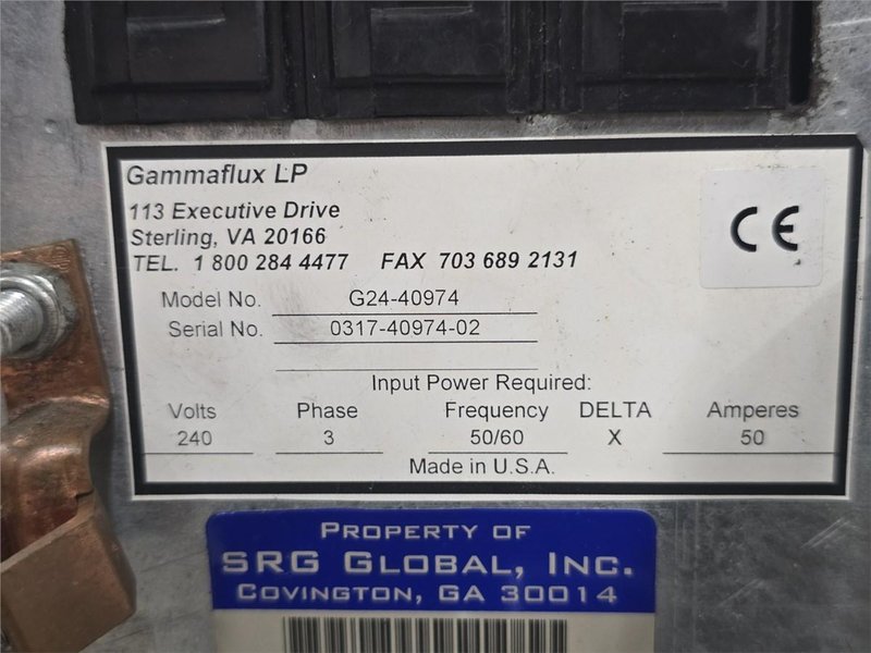 Gammaflux Used G24-40974 Hot Runner Controller, 12 Zones, with Transformer 480V to 240V
