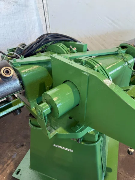 10,000 LBS X 48” X 72&quot; OD ASC MODEL #10D48D22/5H200 DOUBLE END COIL REEL UNCOILER: STOCK #23383