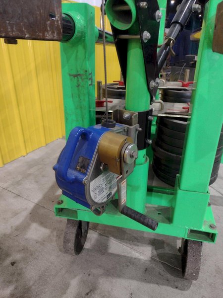 DBI SALA MODEL #8520867 Advanced Green Counterweight Cart CONFINED SPACE RESCUE: STOCK #20151