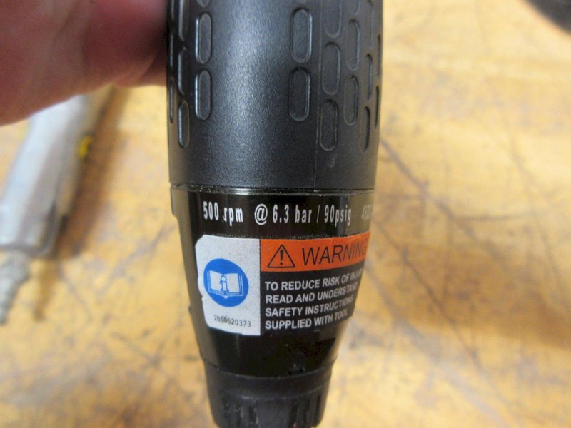 Pneumatic Air Tools, Alltrade 5.5" Random Orbital Sander, Rockford 3/8" Drive Ratchet, Desoutter 1/4" Drive Straight Screwdriver- Auction Item
