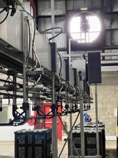 Krones AirCo 1UFT-TRANSPORT Air Conveyor, 2005