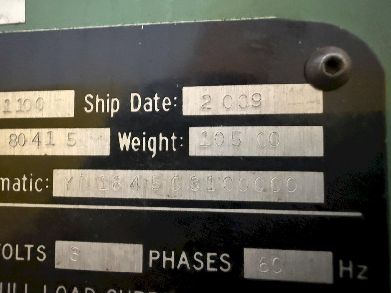 2009 PEDDINGHAUS MODEL #PCD1100 3-AXIS CNC AUTOMATIC BEAM DRILL LINE : YOBRO #25848