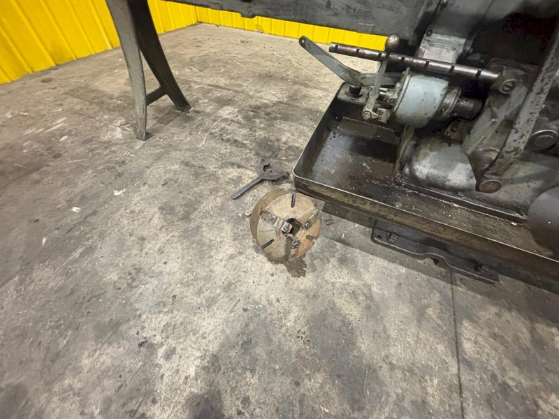 #2A WARNER &amp; SWASEY MODEL #M-510 TURRET LATHE WITH BAR FEED: YOBRO #24459