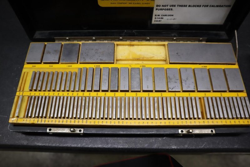 DoAll Gage Block Sets (3 Sets)- Auction Item