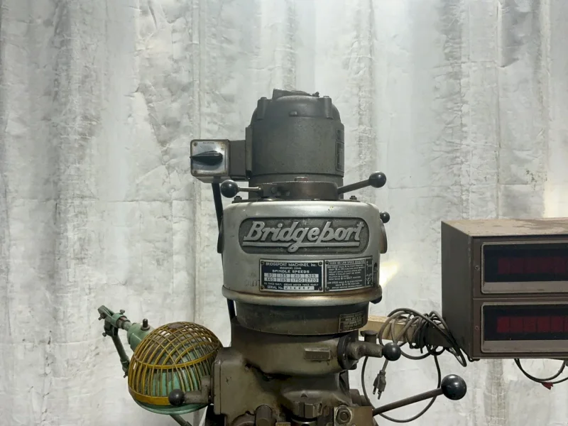 BRIDGEPORT 9” X 42” VERTICAL MILL  -  5071