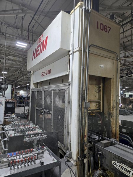 HEIM MODEL #S2-250 SSDC 6" STROKE PRESS: YOBRO #24924