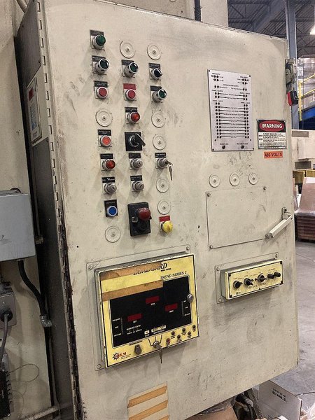 150 ton Niagara S2G-150-60-36 Used Two Point Mechanical Metal Stamping Gap Frame Press For Sale, Year 1992