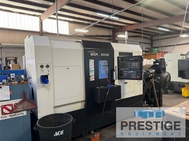 Hyundai Wia L2100SY CNC Turning Center With Sub-Spindle