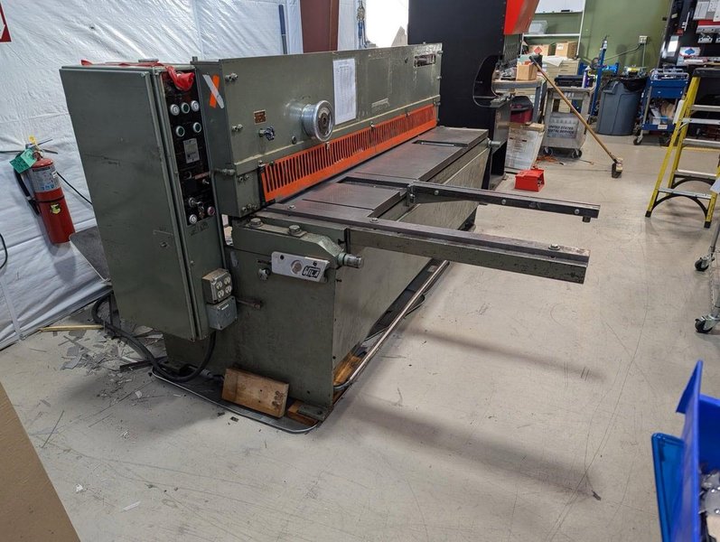 1/8″ x 6′ HS Wila Hydraulic Power Shear, 1969
