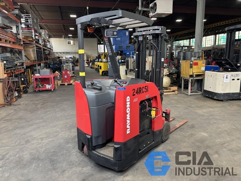 2024 - 3,500 LB. RAYMOND MODEL 425-C35TT STAND-UP ELECTRIC FORKLIFT