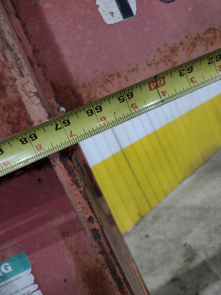 20,000 LBS / 10 TON X 60&quot; X 60&quot; BUSHMAN MODEL #901 PALLET LIFTER CRANE ATTACHMENT: STOCK #23641