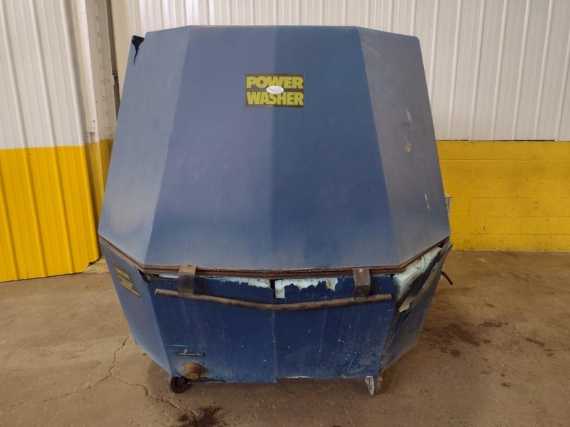 ROTARY CLAMSHELL TYPE HEATED PARTS WASHER:  STOCK #16565
