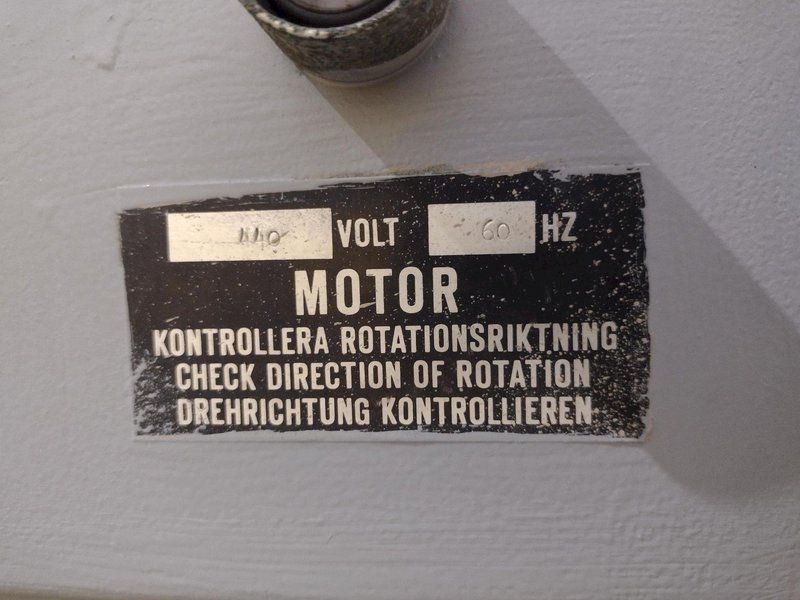 5&quot; X 5&quot; X 1/2&quot; ROUNDO MODEL #R-5-S HYDRAULIC ANGLE ROLL: STOCK #23480