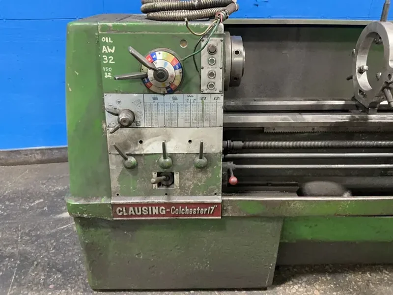Clausing-colchester 17”x87” Lathe - 17”