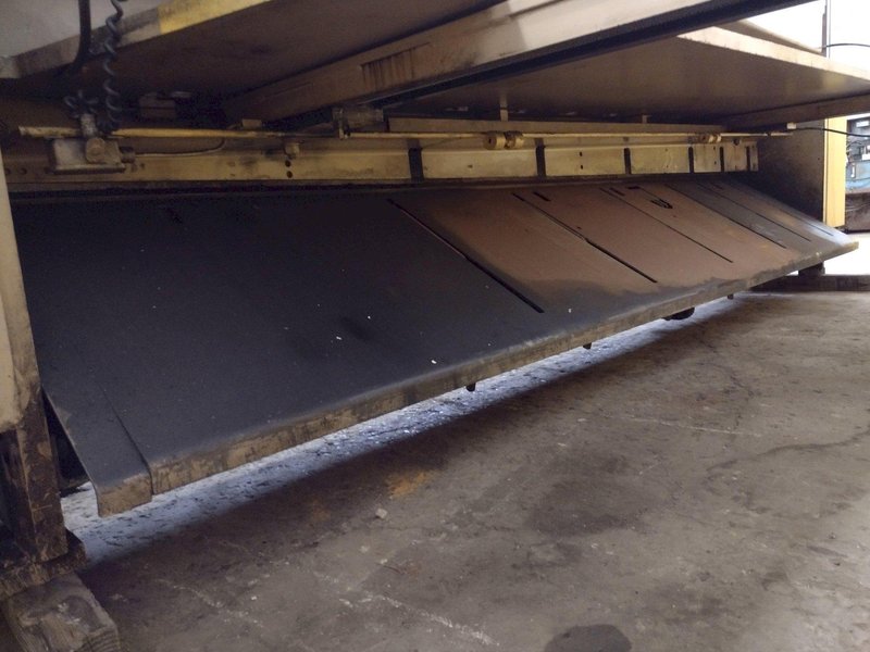 12' x 1/4" CINCINNATI MODEL #2500X12 FSU-II HYDRAULIC POWER SQUARING SHEAR: STOCK #18209