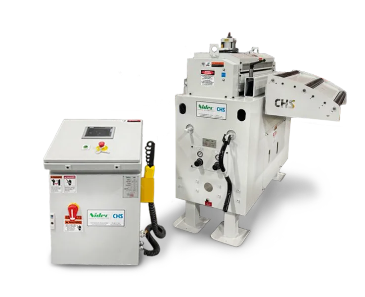 New 2026 NIDEC-CHS MX-324 Servo Feeder - Precision Coil Handling Equipment, 24" Coil Width