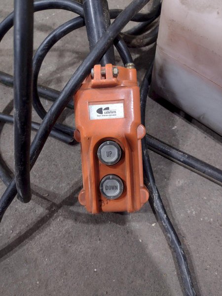 4000 LB X 48" X 40"  ECONO-LIFT MODEL #SL24-40 HYDRAULIC SCISSOR LIFT TABLE WITH ROLLER TOP: STOCK #20949