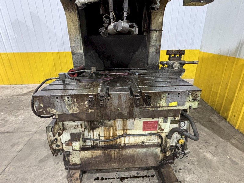 220 TON AIDA MODEL #NC1-200(2) GAP FRAME PRESS, WITH 9.84&quot; STROKE: STOCK #22201