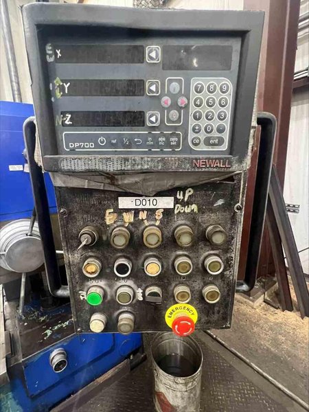 Vanguard TPX6111B/3 Horizontal Boring Mill – 3 Axis DRO, Rotary Table