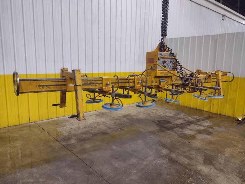 5,000 LBS ANVER MODEL #E500M10-200-5/44 VACUUM SHEET LIFTER:YOBRO #25016