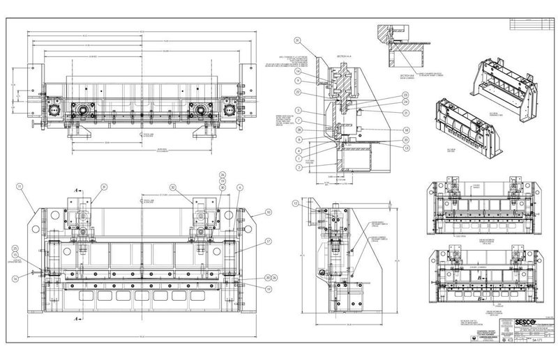 Feeder/Servo, and Shear, Sesco, 60" x 0.60"